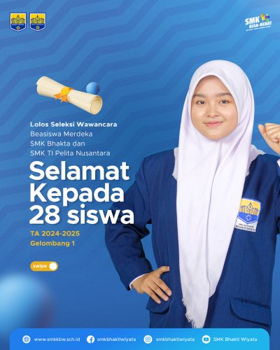 Pengumuman Seleksi Tahap Wawancara Beasiswa Merdeka Gelombang 1
