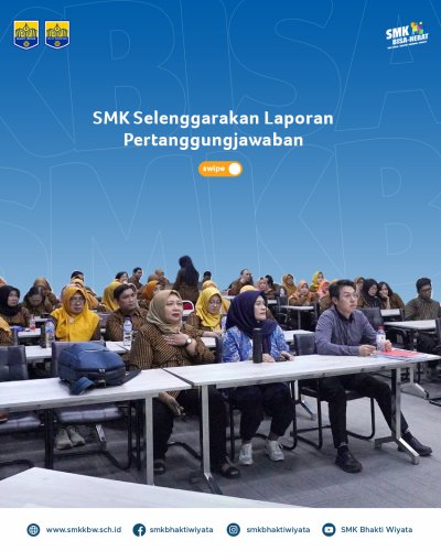 SMK Selenggarakan Laporan Pertanggungjawaban Tahunan
