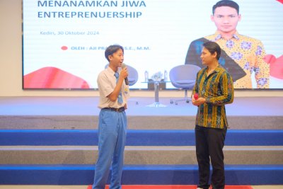 Dua Usahawan Muda, Ajari Siswa SMK Ilmu Menjadi Pengusaha