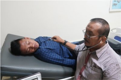 Calon Siswa SMK Kesehatan dan Mahasiswa IIK BW Jalani Tes Kesehatan dan Daftar Ulang Jalur Prestasi 2 T.A 2019-2020